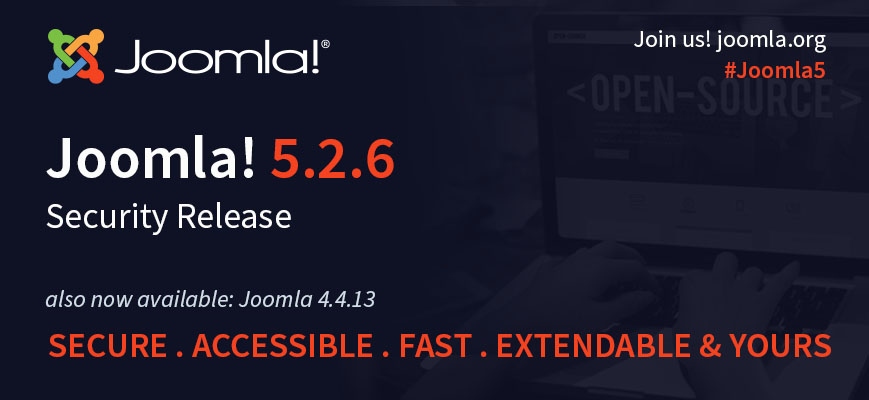 Lançamento do Joomla 5.2.6